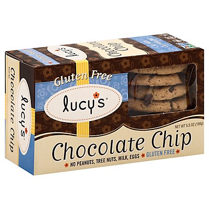 Lucys Cookies Gluten Free Chocolate Chip - 5.5 Oz - Image 1