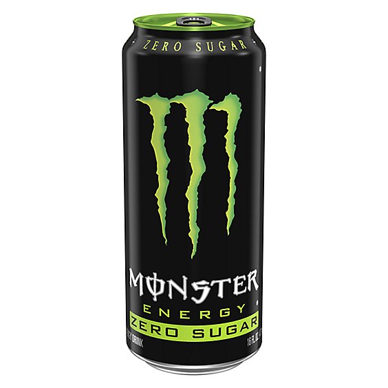 Monster Energy Zero Sugar Energy Drink - 16 Oz