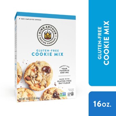 King Arthur Non-GMO Project Verified Certified Kosher Non-Dairy Gluten-Free Cookie Mix - 16 Oz - Image 1