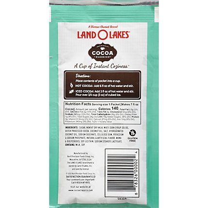 Land O Lakes Cocoa Classics Cocoa Mix Hot Mint & Chocolate - 1.25 Oz - Image 6
