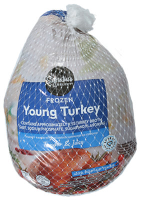 Signature Select/Farms Whole Young Turkey Frozen - Weight Between 16-20 Lb - Image 1