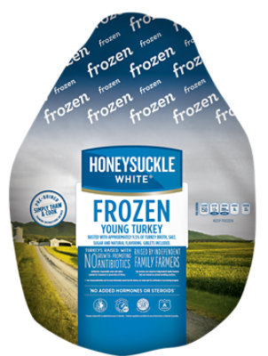 Honeysuckle White Whole Turkey Frozen - Weight Between 12-16 Lb - Image 1