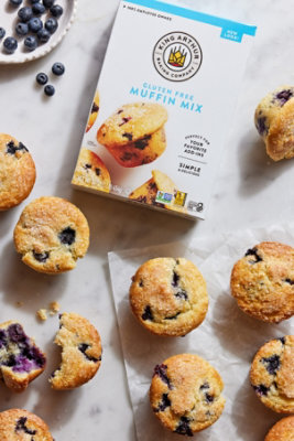 King Arthur Non-GMO Project Verified Certified Kosher Certified Gluten Free Muffin Mix - 16 Oz - Image 4