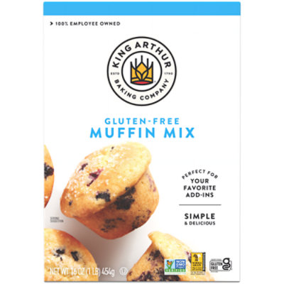 King Arthur Flour Muffin Mix Gluten Free - 16 Oz - Image 2