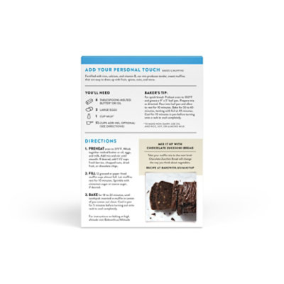 King Arthur Non-GMO Project Verified Certified Kosher Certified Gluten Free Muffin Mix - 16 Oz - Image 6
