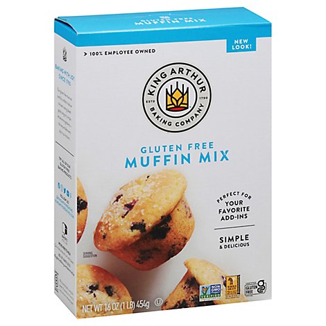King Arthur Flour Muffin Mix Gluten Free - 16 Oz