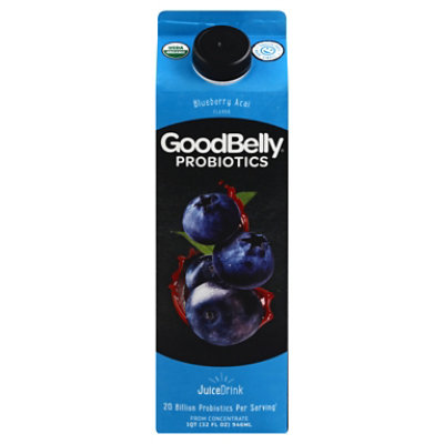 Good Belly Blueberry Acai - 32 Oz