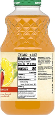 Santa Cruz Organic Mango Lemonade - 32 Oz - Image 3