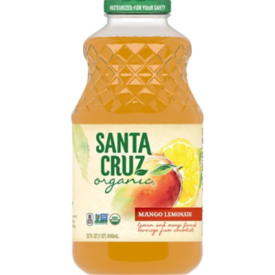 Santa Cruz Organic Mango Lemonade - 32 Oz - Image 1