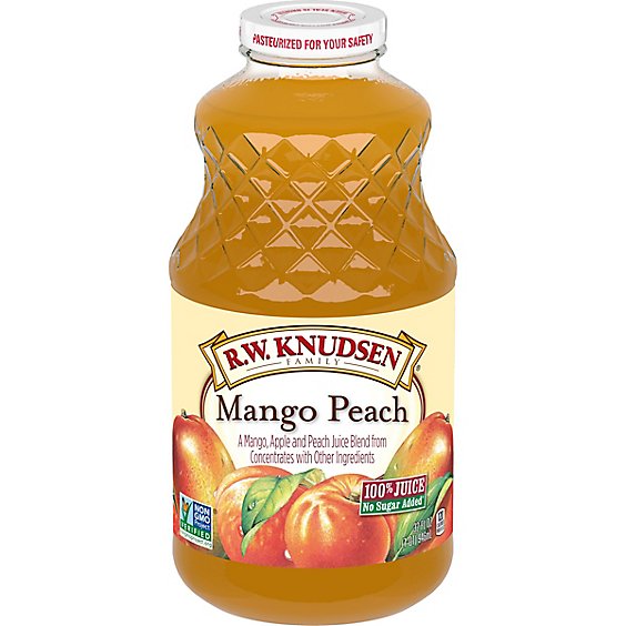 R.W. Knudsen Mango Peach Juice - 32 Fl. Oz.