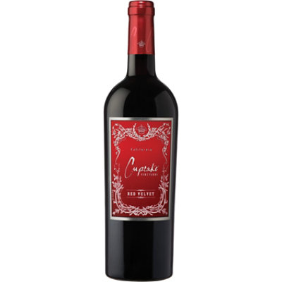 Cupcake Vineyards Red Velvet Red Wine - 750 Ml - Image 1