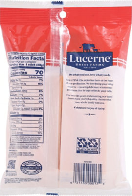 Lucerne Cheese Sticks Sharp Cheddar Reduced Fat - 12-0.83 Oz - Image 7