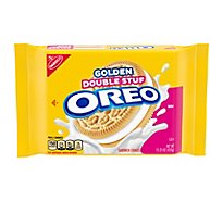 OREO Double Stuff Cookies Sandwich Golden - 15.25 Oz