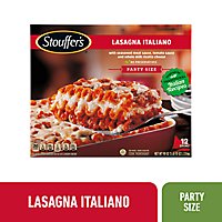 Stouffer's Party Size Lasagna Italiano Frozen Meal - 90 Oz - Image 1