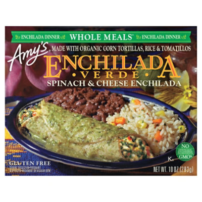  Amys Enchilada Verde Spinach & Cheese - 10 Oz 