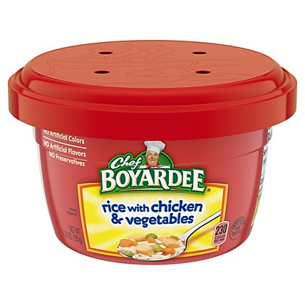 Chef Boyardee Rice With Chicken & Vegetables - 7.25 Oz - Image 2
