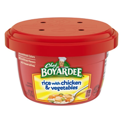 Chef Boyardee Rice With Chicken & Vegetables - 7.25 Oz - Image 1