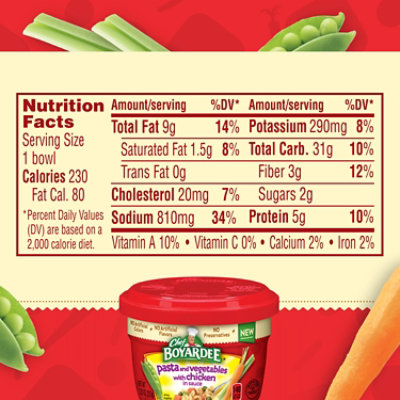 Chef Boyardee Rice With Chicken & Vegetables - 7.25 Oz - Image 4