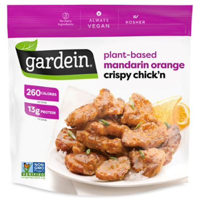 Gardein Vegan Frozen Mandarin Orange Crispy Chick'n - 10.5 Oz - Image 1