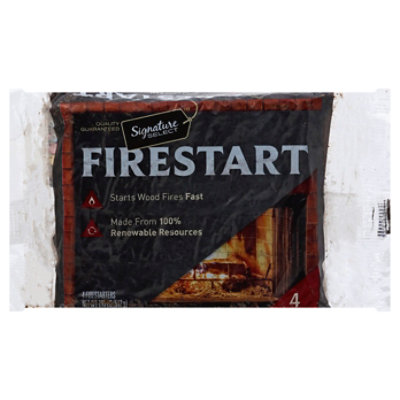 Signature SELECT Firestart Natural - 4 Count