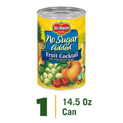 Del Monte No Sugar Added Fruit Cocktail - 14.5 Oz