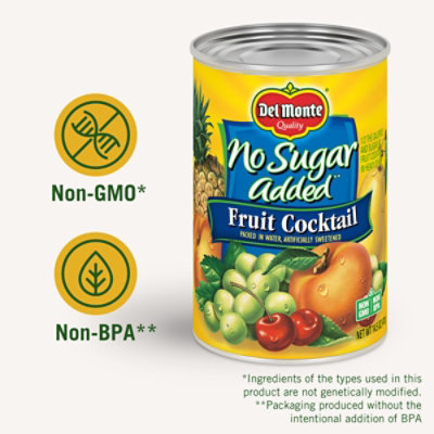 Del Monte Fruit Cocktail No Sugar Added - 14.5 Oz - Image 4