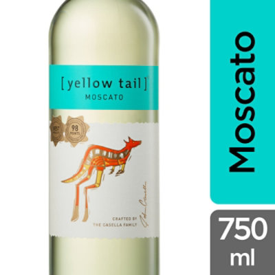 yellow tail Moscato Wine - 750 Ml - Image 1