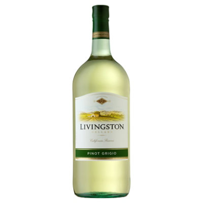 Livingston Cellars Pinot Grigio White Wine - 1.5 Liter - Image 2