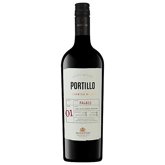 Portillo Malbec Wine - 750 Ml