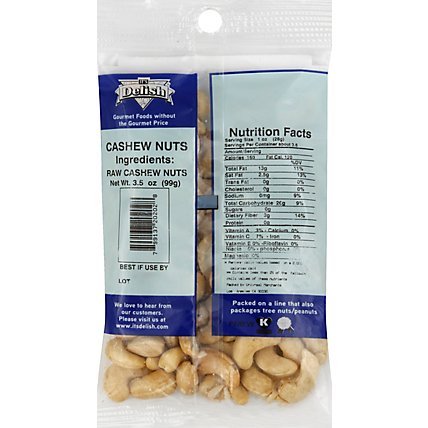 Its Delish Cashew Nuts - 3.5 Oz - Image 3