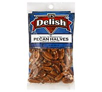 Its Delish! Pecan Halves Natural No Preservatives - 3 Oz
