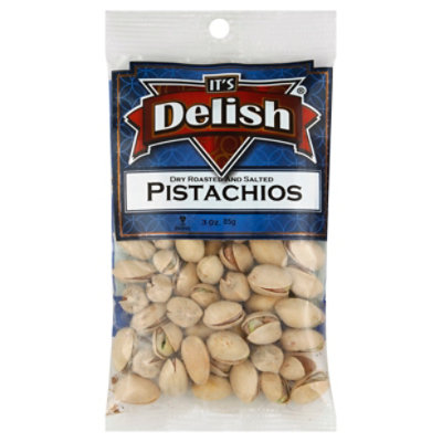 Its Delish Pistachios - 3 Oz - Image 1