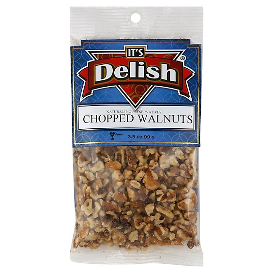 Its Delish Chopped Walnuts - 3.5 Oz
