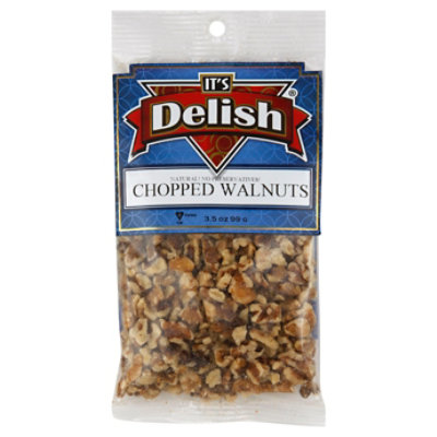 Its Delish Chopped Walnuts - 3.5 Oz - Image 1