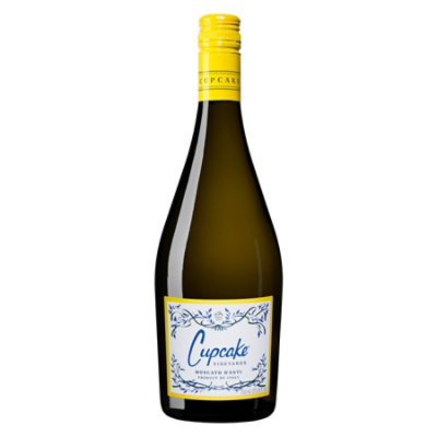 Cupcake Vineyards Moscato dAsti White Wine - 750 Ml - Image 1