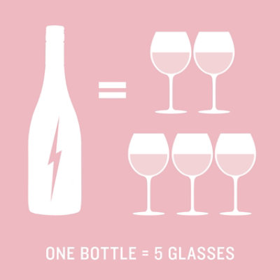 Charles & Charles Rose Wine Bottle - 750 Ml - Image 5