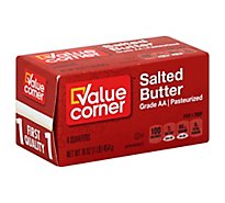 Value Corner Butter Pasteurized - 16 Oz