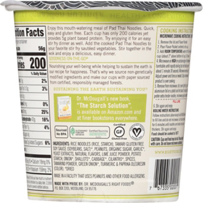 Dr. McDougalls Pad Thai Noodle - 2 Oz - Image 6