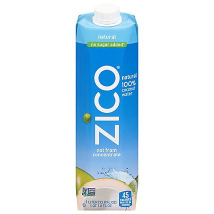 ZICO Coconut Water Natural Premium - 33.8 Fl. Oz. - Image 2