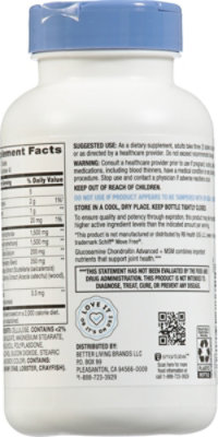 Signature Select/Care Glucosamine Chondroitin Complex With MSM 1500mg Tablet - 120 Count - Image 4