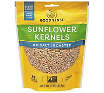 Good Sense Sunflower Nuts Roasted No Salt - 8 Oz