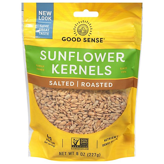 Good Sense Roasted & Salted Sunflower Nuts - 8 Oz
