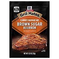 McCormick Grill Mates Brown Sugar Bourbon Marinade - 1.25 Oz - Image 1