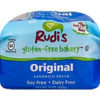 Rudis Gluten-Free Bakery Bread Sandwich Original - 18 Oz - Image 2