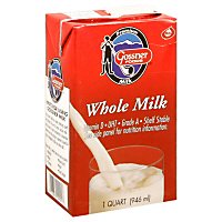Gossner Milk Whole - Quart - Image 1