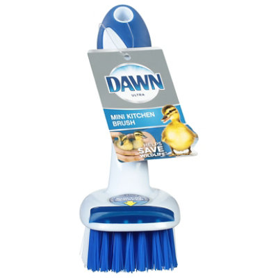 Dawn Fillable Kitchen Brush, 1 Count, Blue