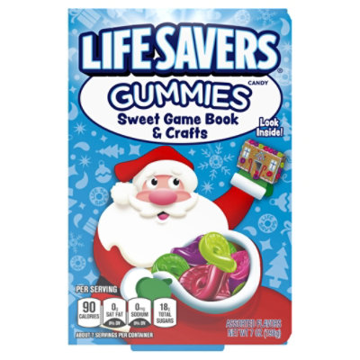 Life Savers Gummies Sweet Game Holiday Book & Crafts - 7 Oz - Image 3