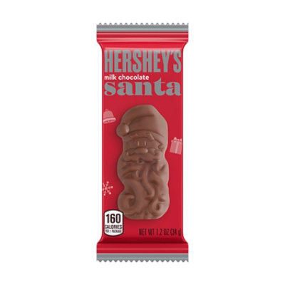 HERSHEY'S Milk Chocolate Santas Christmas Candy Pack - 6-1.2 Oz - Image 3