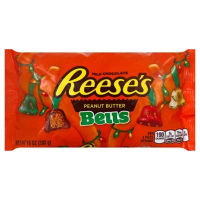 Reeses Peanut Butter Bells Milk Chocolate - 10 Oz - Image 1