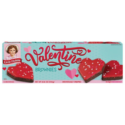 Little Debbie Brownies Iced Be My Valentines - 8 Oz - Image 3